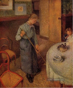 das kleine Land Zofe 1882 Camille Pissarro Ölgemälde